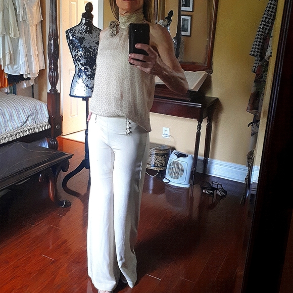 Vintage silk top - Picture 6 of 8